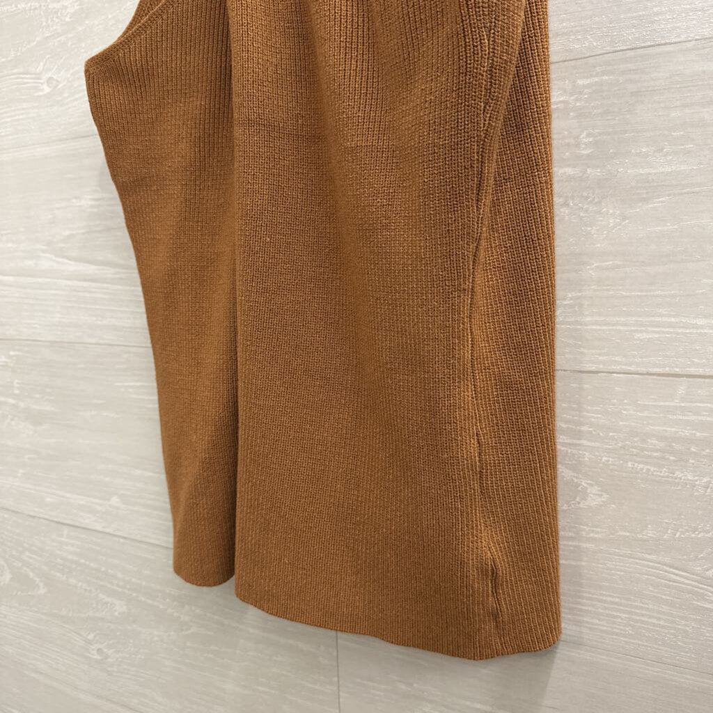 Brown Knit Tank Top Extra Large