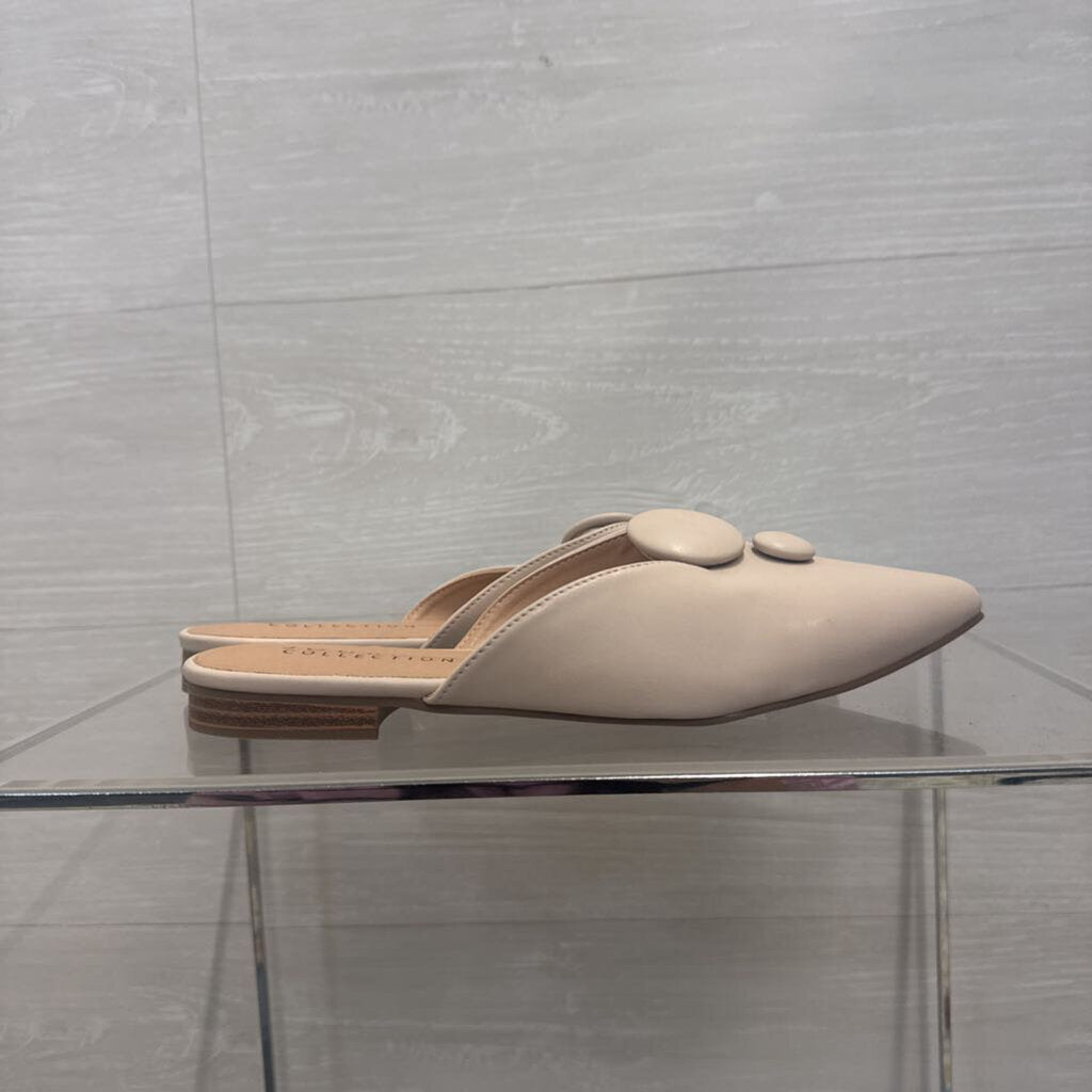 Journee Collection Beige Mallorie Mules 8
