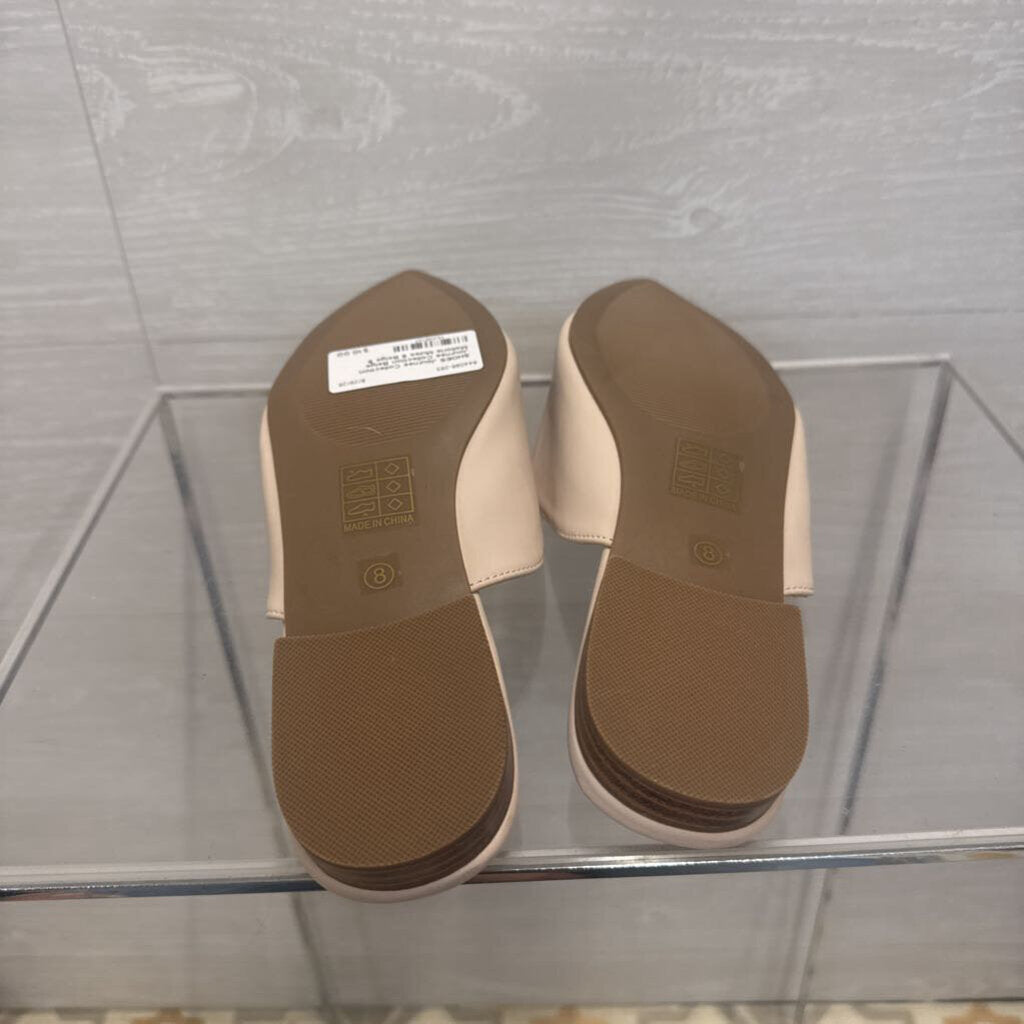 Journee Collection Beige Mallorie Mules 8