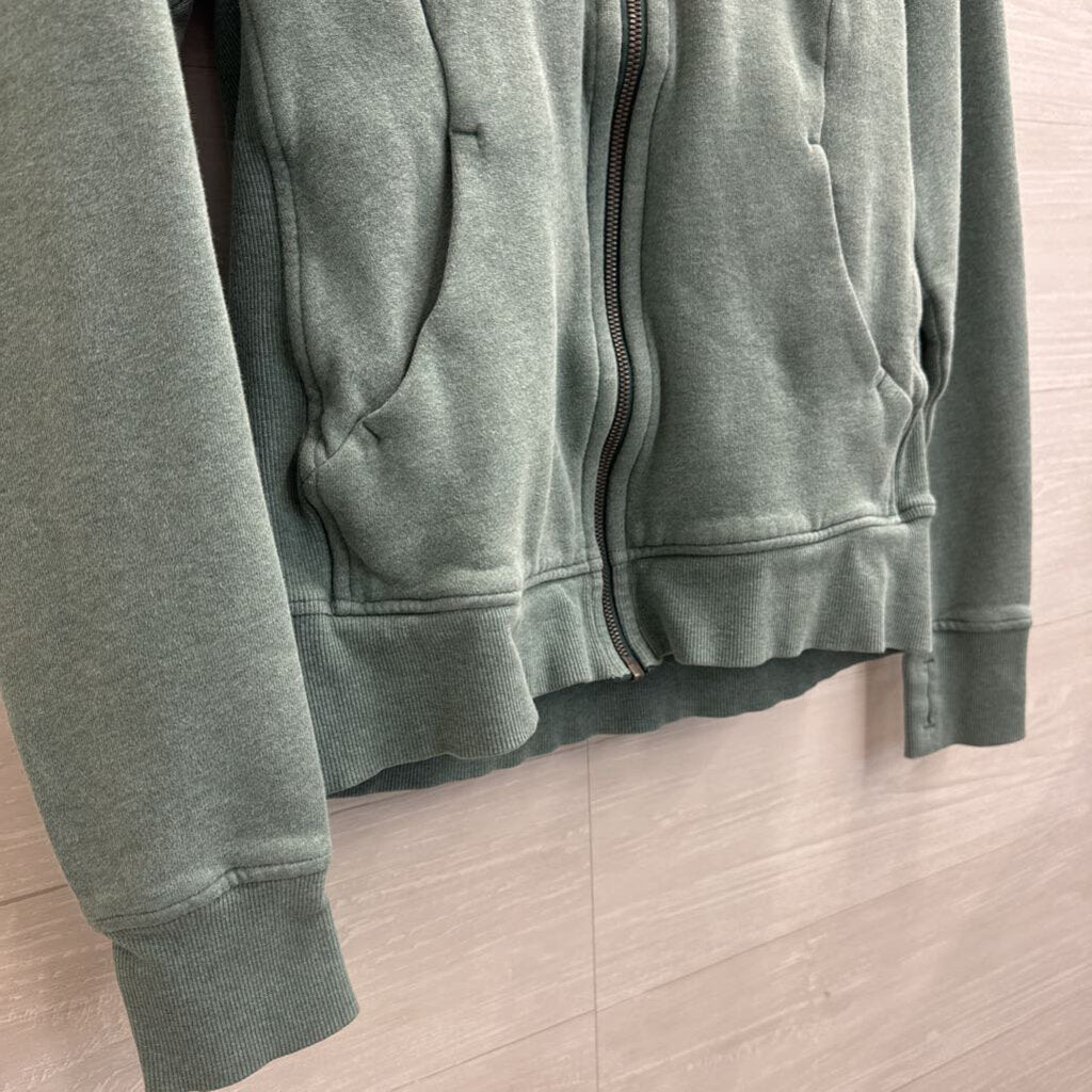 Lululemon Green Scuba Zip Up Hoodie 8