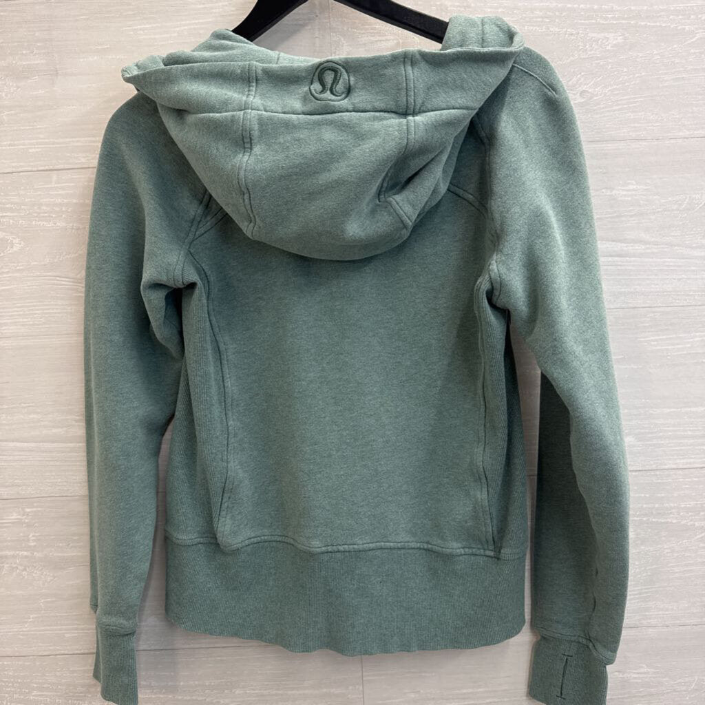 Lululemon Green Scuba Zip Up Hoodie 8