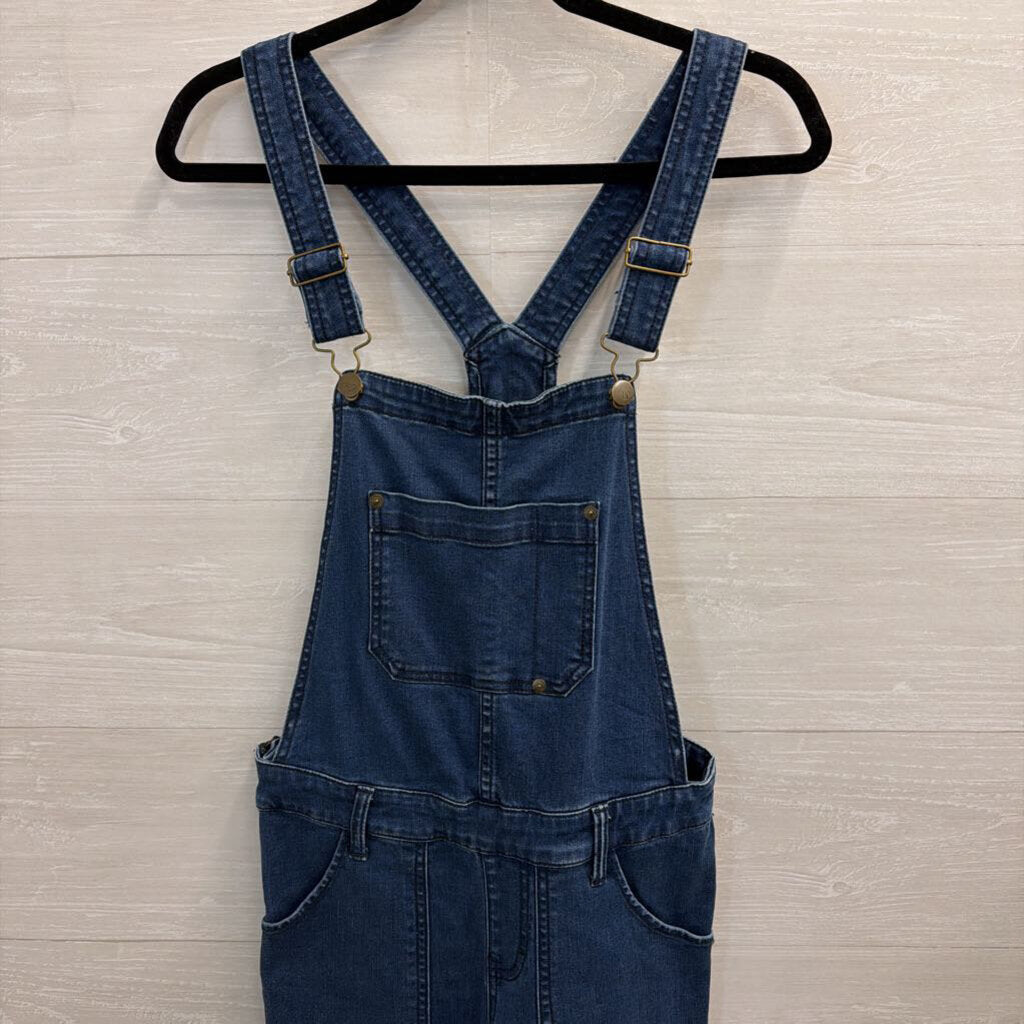 BP Dark Wash Denim Overalls 27