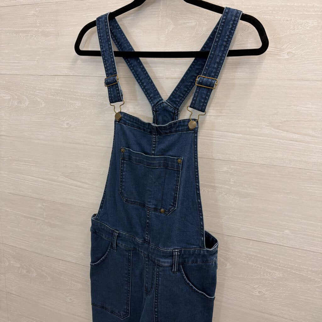 BP Dark Wash Denim Overalls 27