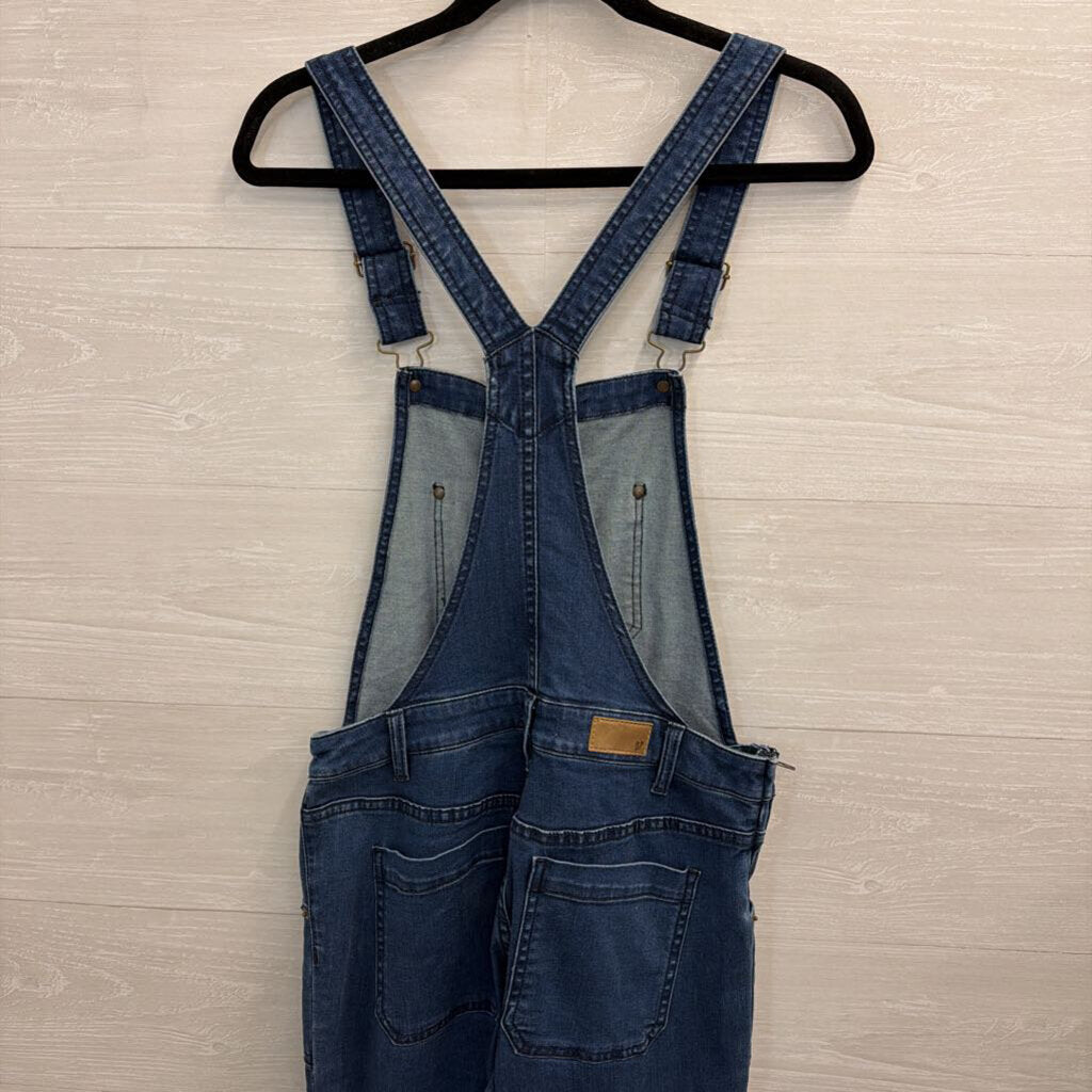 BP Dark Wash Denim Overalls 27