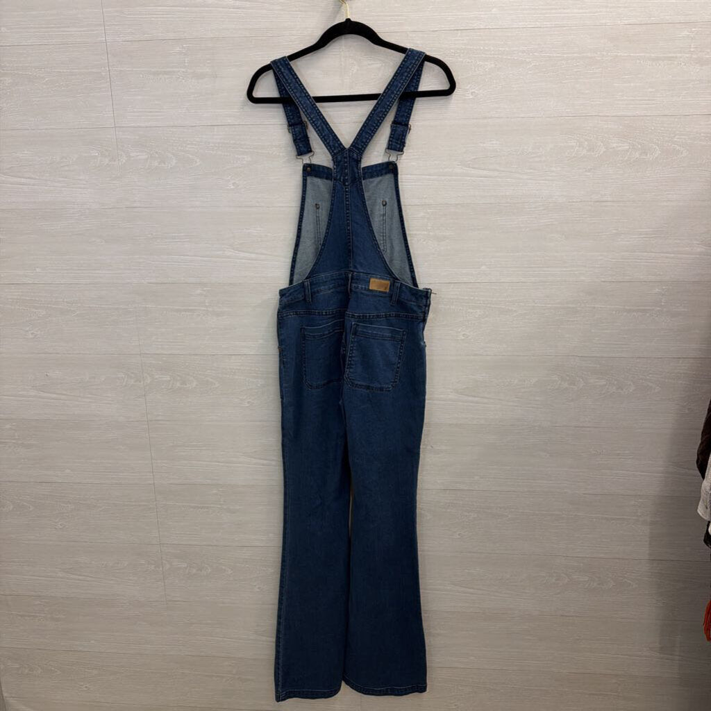 BP Dark Wash Denim Overalls 27