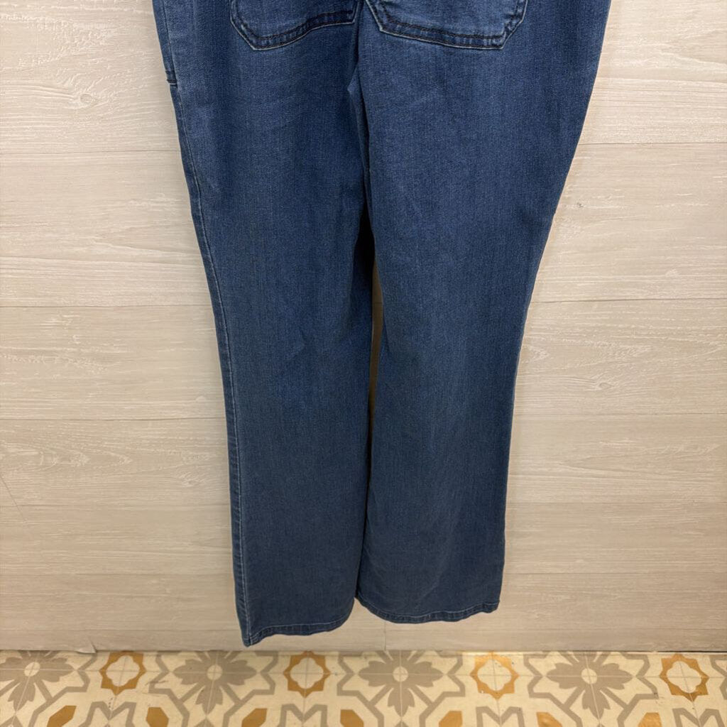 BP Dark Wash Denim Overalls 27