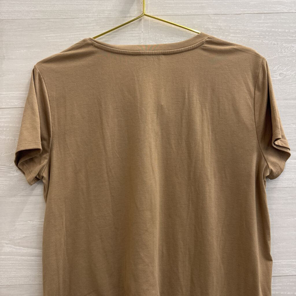 Freshman Brown Tis The Season Short Sleeve Graphic Tee Large