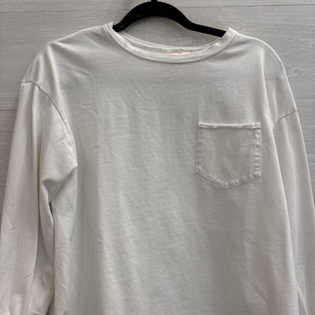 White Long Sleeve Top Small
