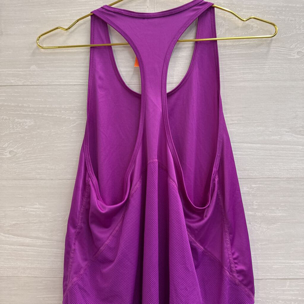 Nike Purple Athletic Tank Top Large