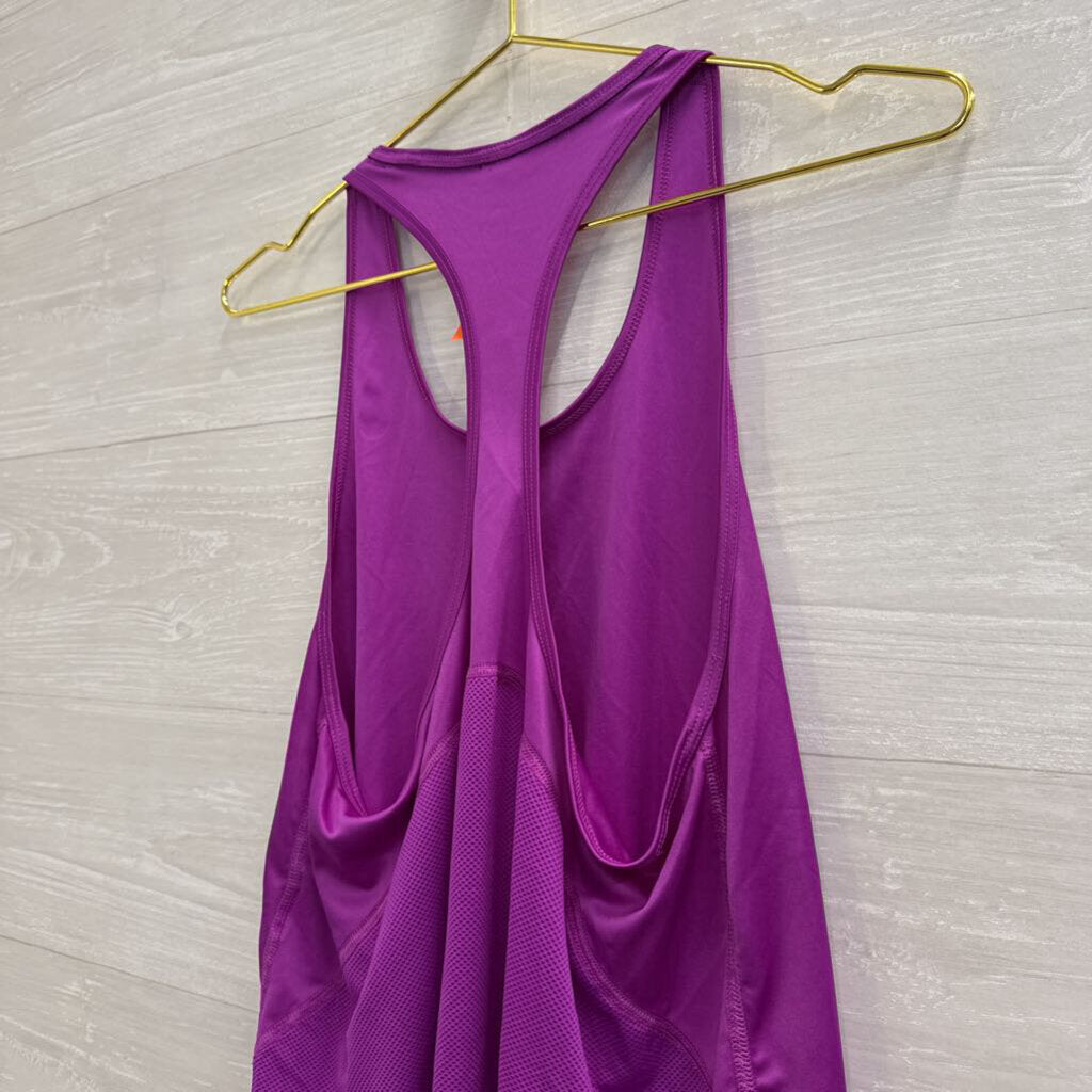 Nike Purple Athletic Tank Top Large