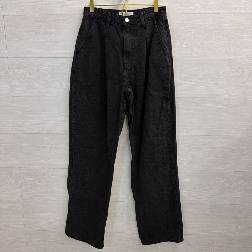 Abercrombie and Fitch Black The Loose High Rise Jeans 4 Long