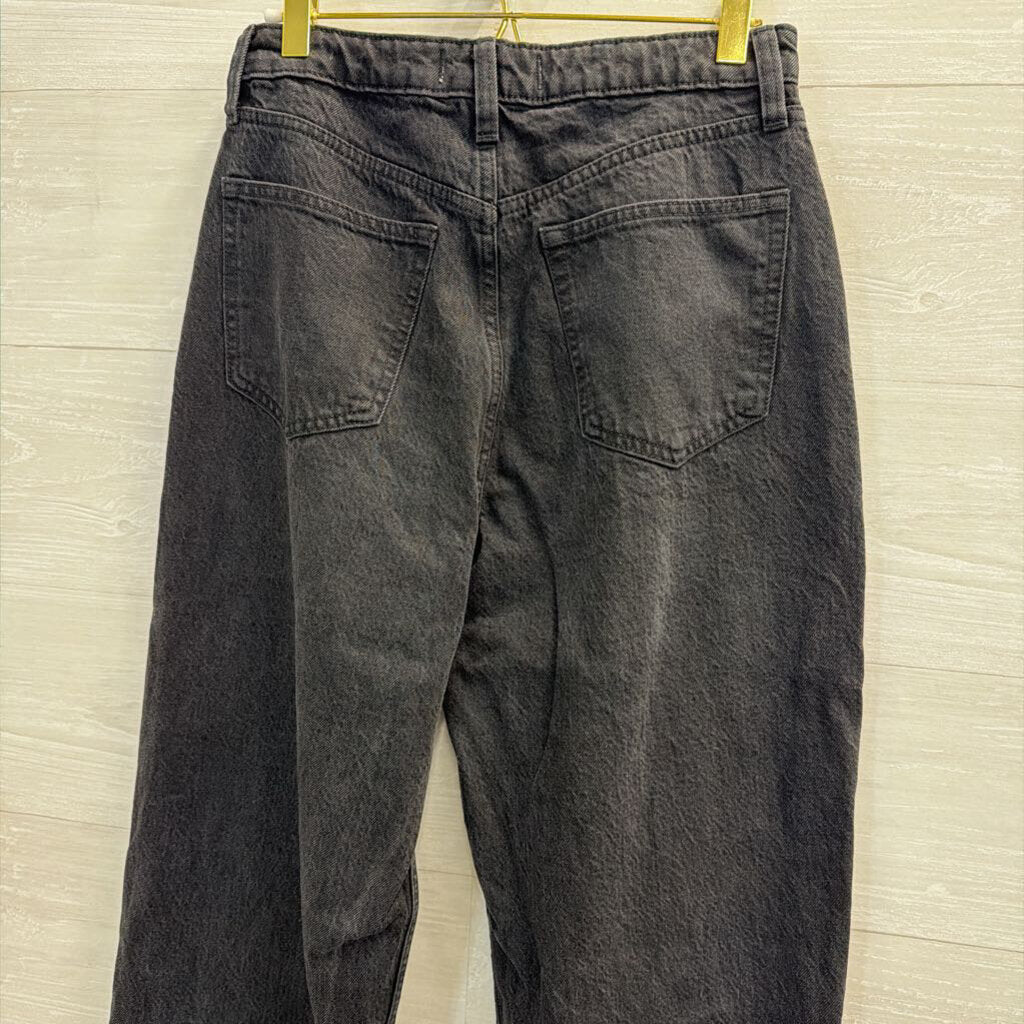Abercrombie and Fitch Black The Loose High Rise Jeans 4 Long