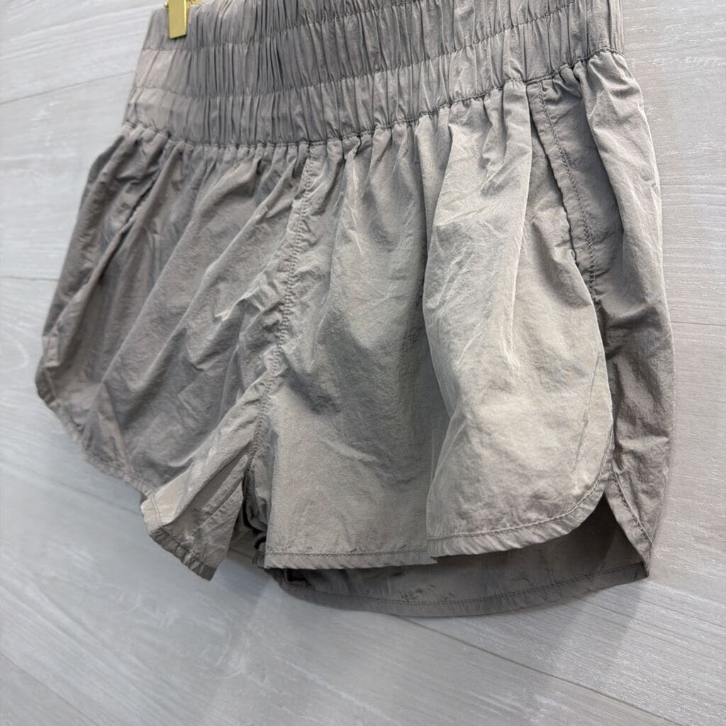 AS Revival Grey Athletic Shorts Medium