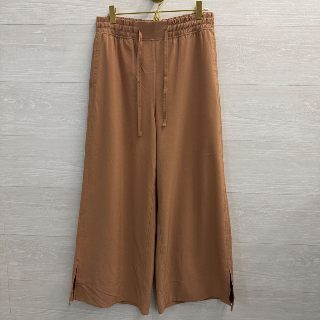 CRZ Yoga Brown Wide Leg Pull On Pants Medium
