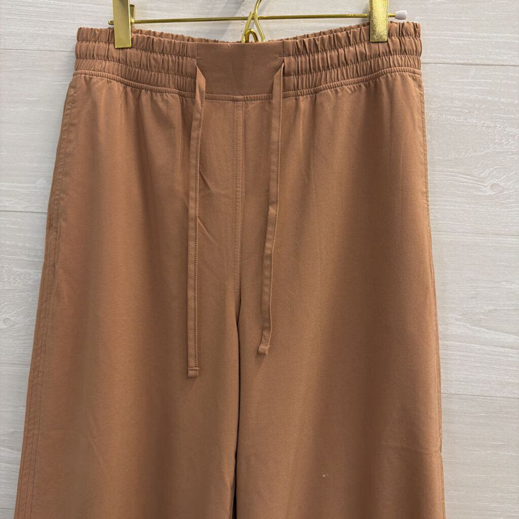 CRZ Yoga Brown Wide Leg Pull On Pants Medium