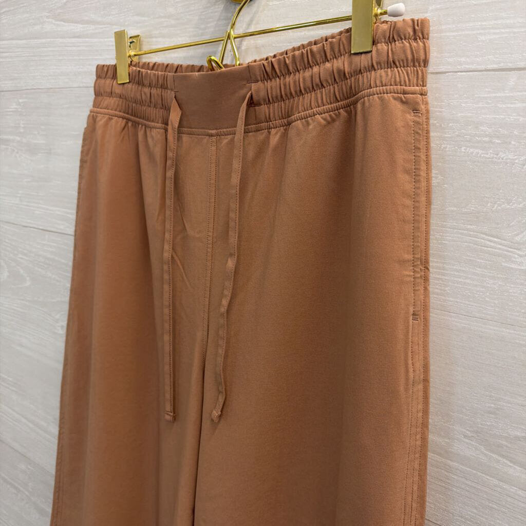 CRZ Yoga Brown Wide Leg Pull On Pants Medium