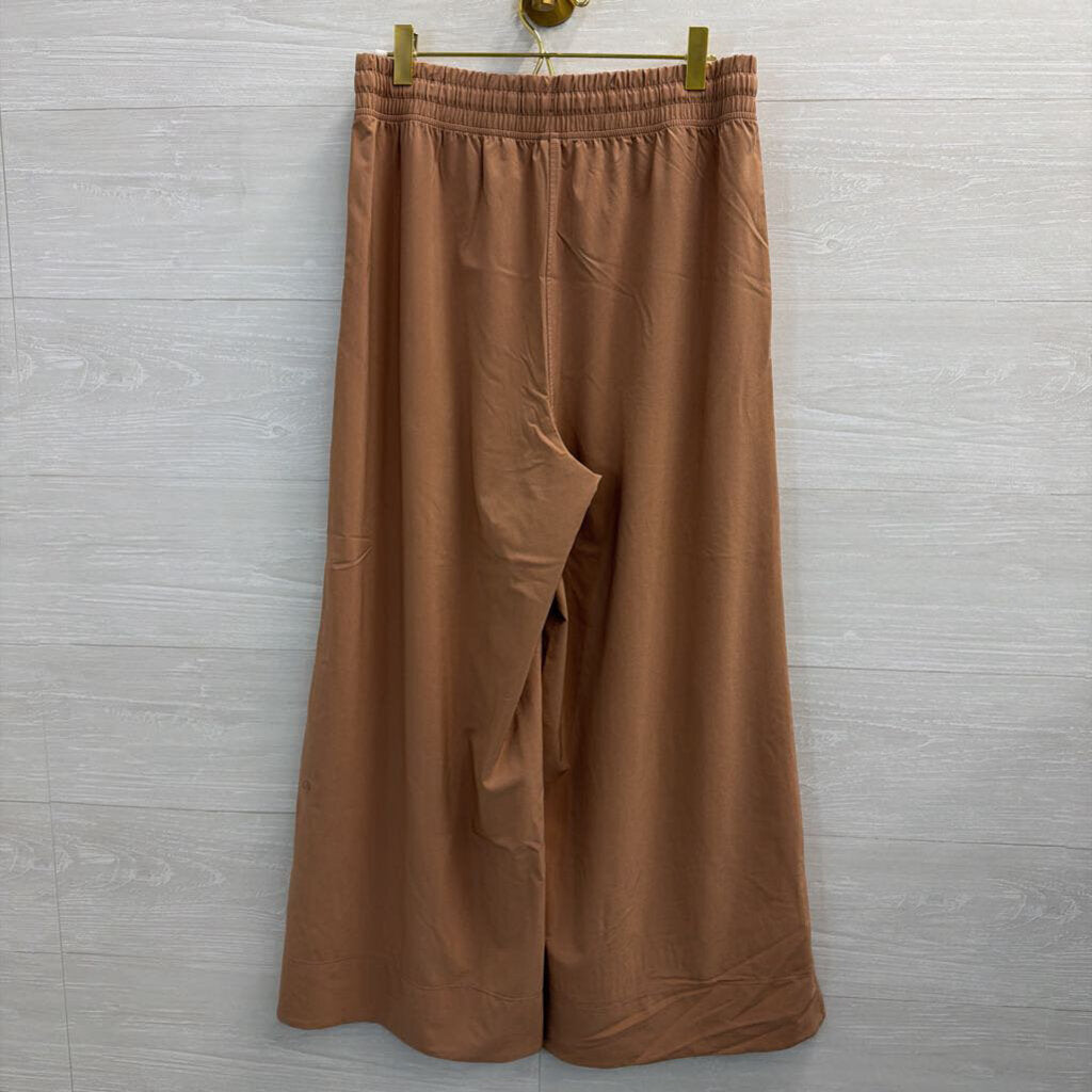 CRZ Yoga Brown Wide Leg Pull On Pants Medium