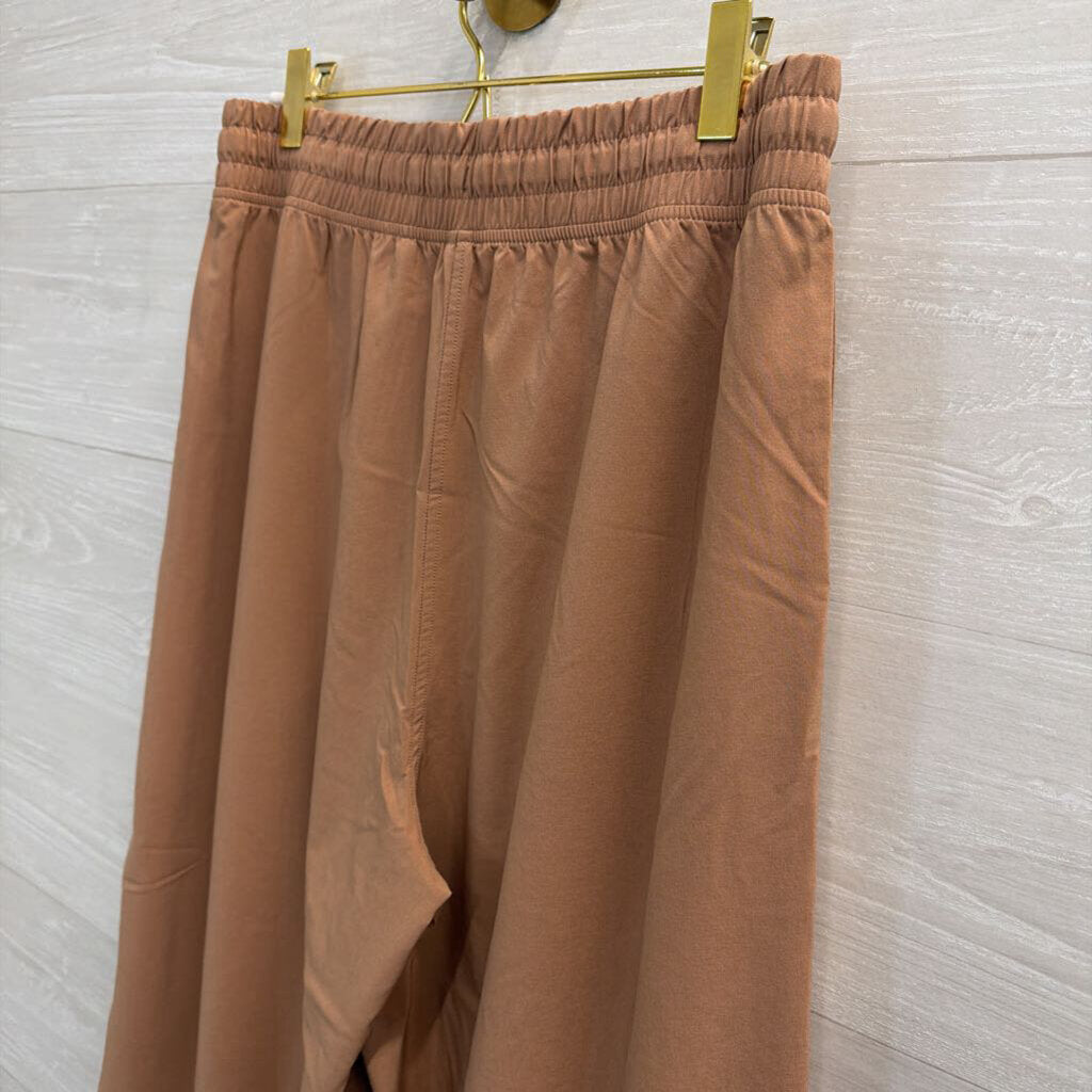 CRZ Yoga Brown Wide Leg Pull On Pants Medium
