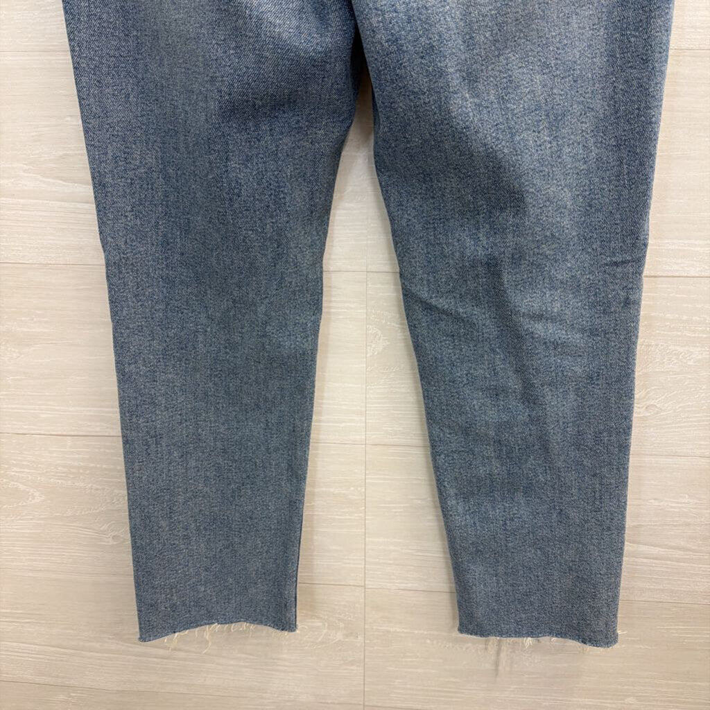 Madewell Light Wash Roadtripper Slim Boy Jeans 27 Petite