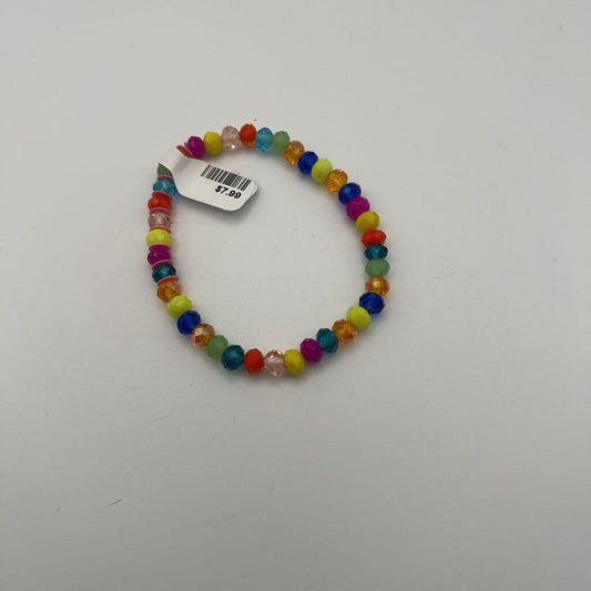 Multi Color Beaded Stretchy Bracelet