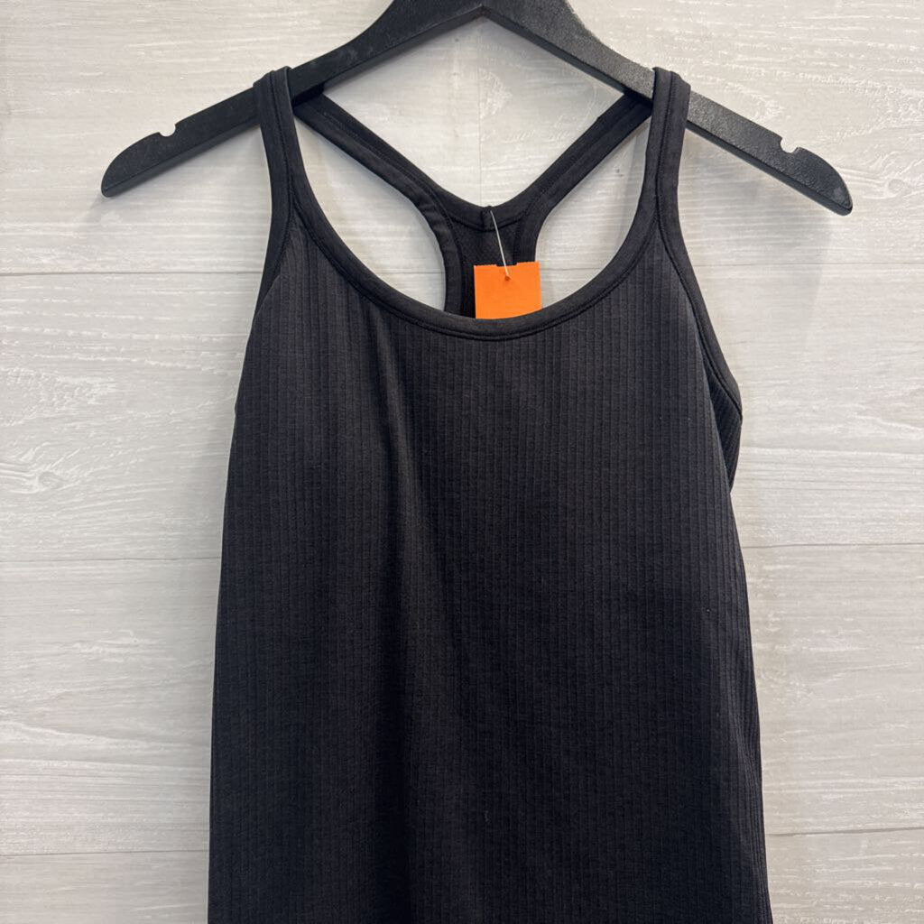 Lululemon Black Ribbed Tank Top 8