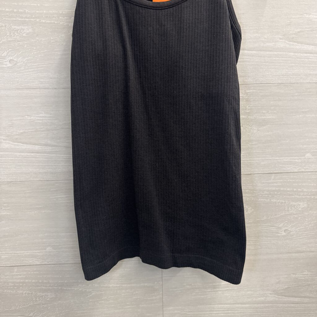 Lululemon Black Ribbed Tank Top 8