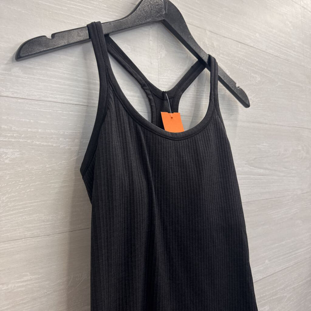 Lululemon Black Ribbed Tank Top 8