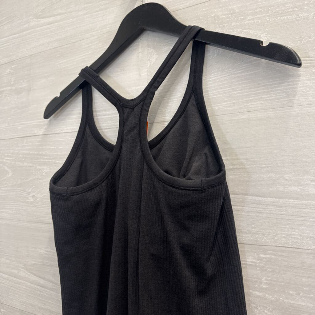 Lululemon Black Ribbed Tank Top 8
