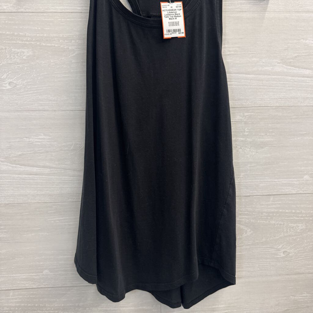 Lululemon Black Tank Top Medium