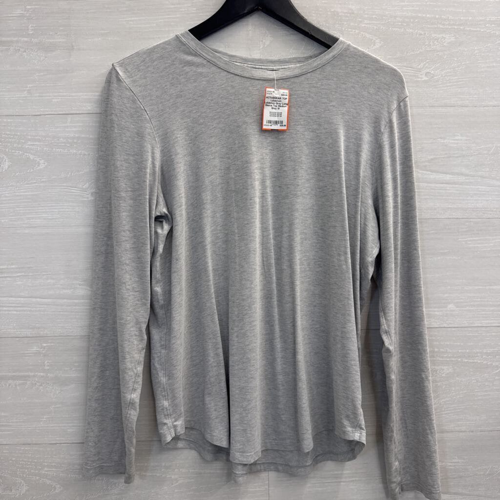 Lululemon Grey Long Sleeve Top Medium