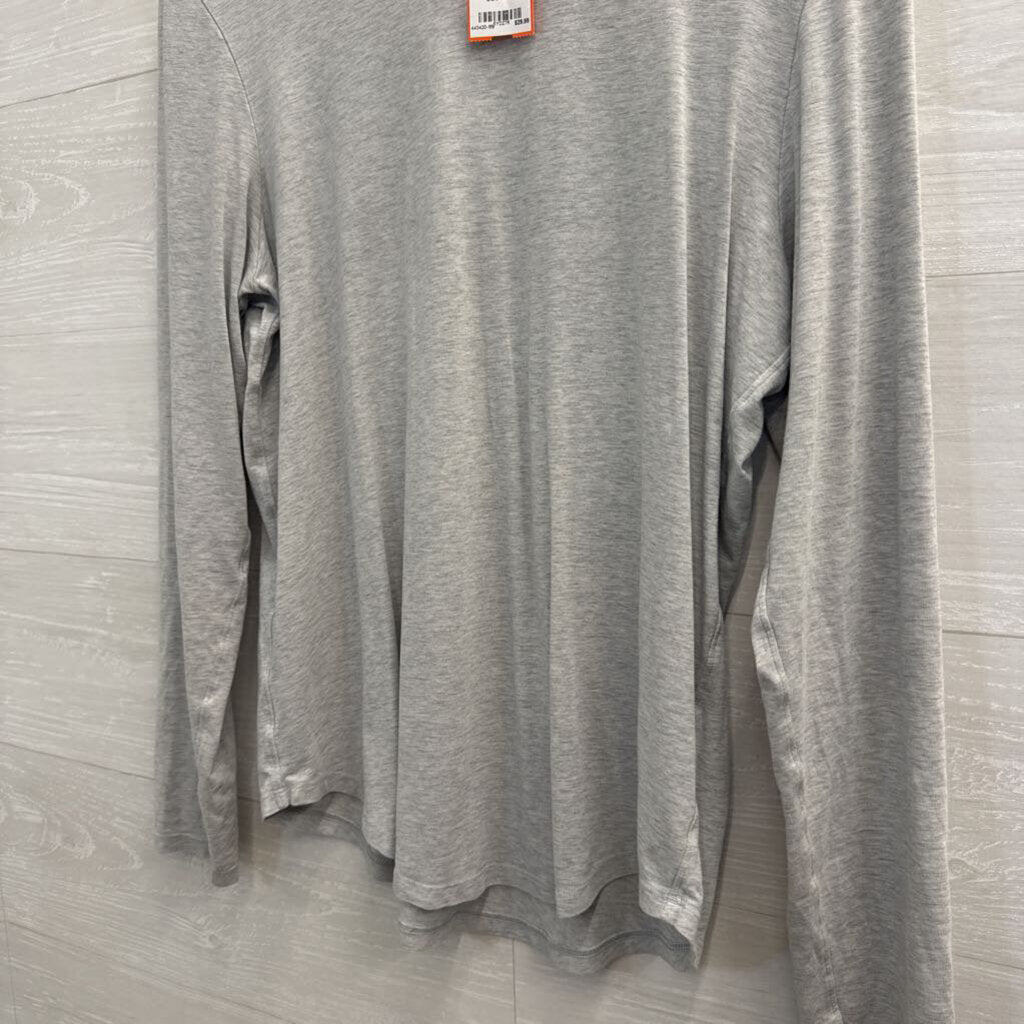 Lululemon Grey Long Sleeve Top Medium