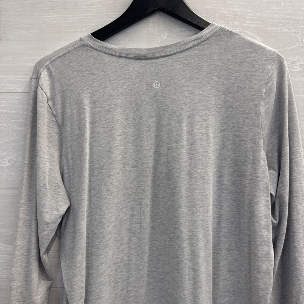 Lululemon Grey Long Sleeve Top Medium
