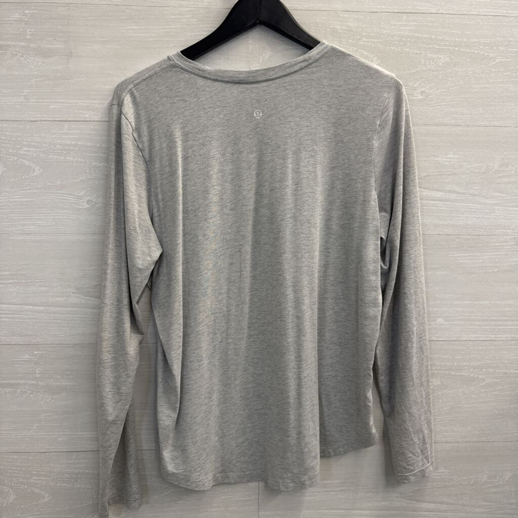 Lululemon Grey Long Sleeve Top Medium