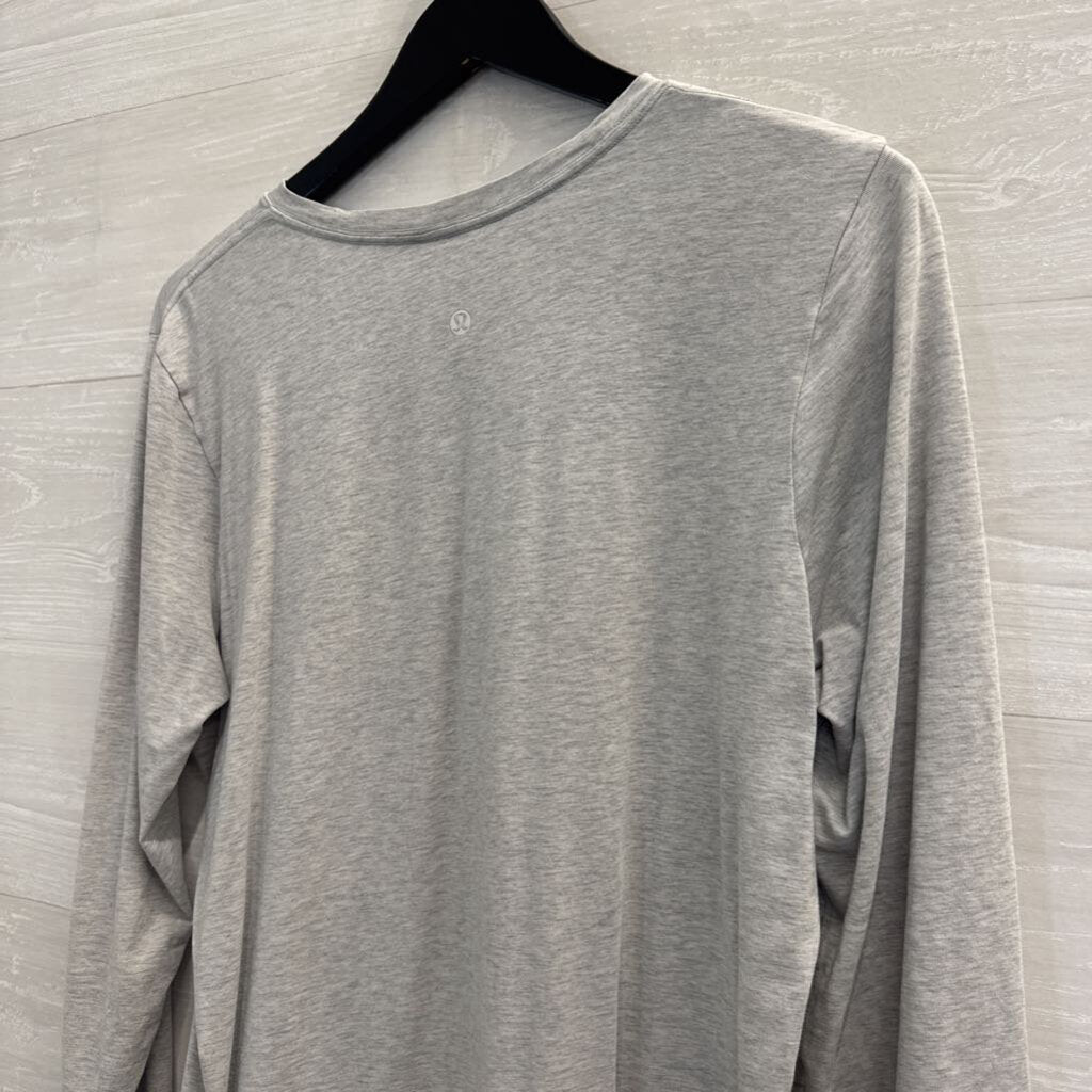 Lululemon Grey Long Sleeve Top Medium