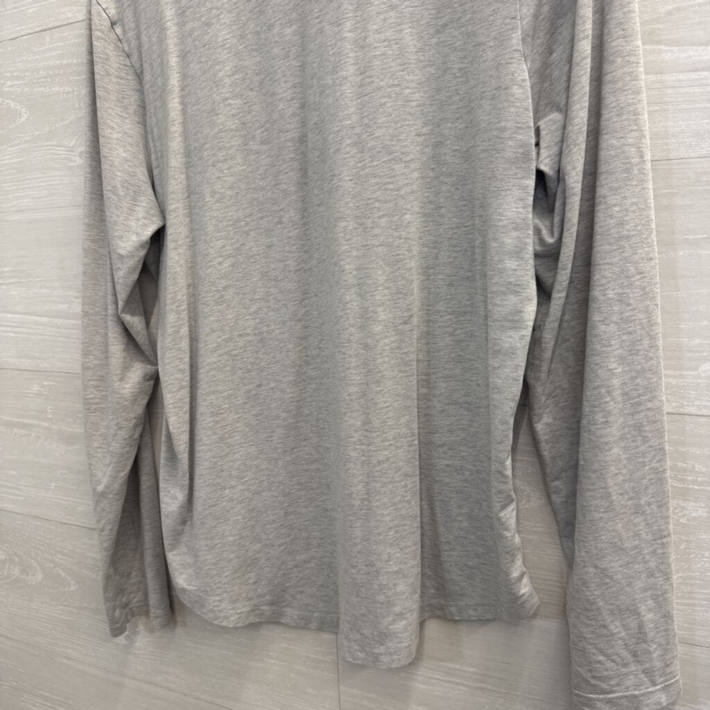 Lululemon Grey Long Sleeve Top Medium