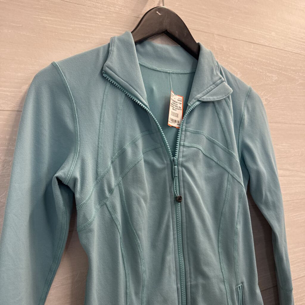 Lululemon Blue Zip Up Define Jacket 6