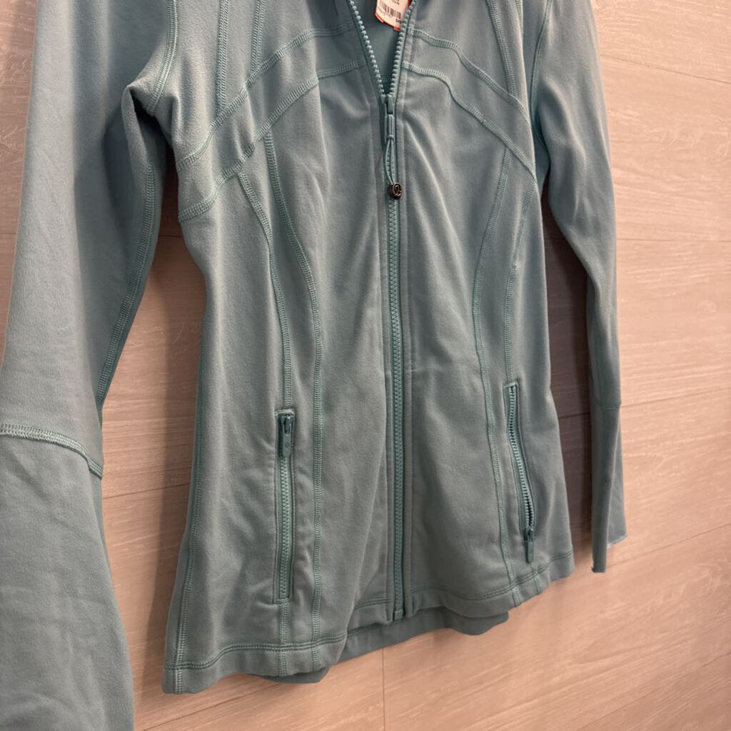 Lululemon Blue Zip Up Define Jacket 6