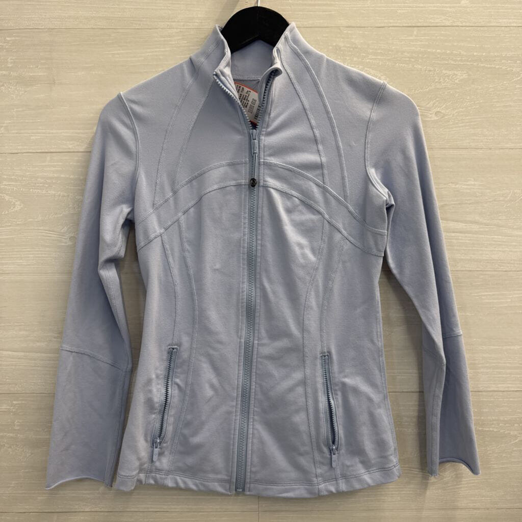 Lululemon Blue Zip Up Define Jacket 6