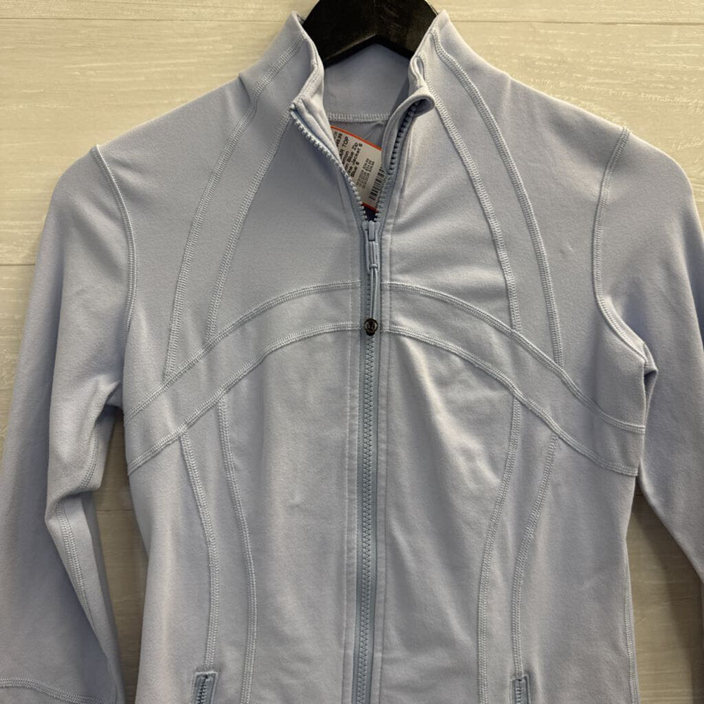 Lululemon Blue Zip Up Define Jacket 6