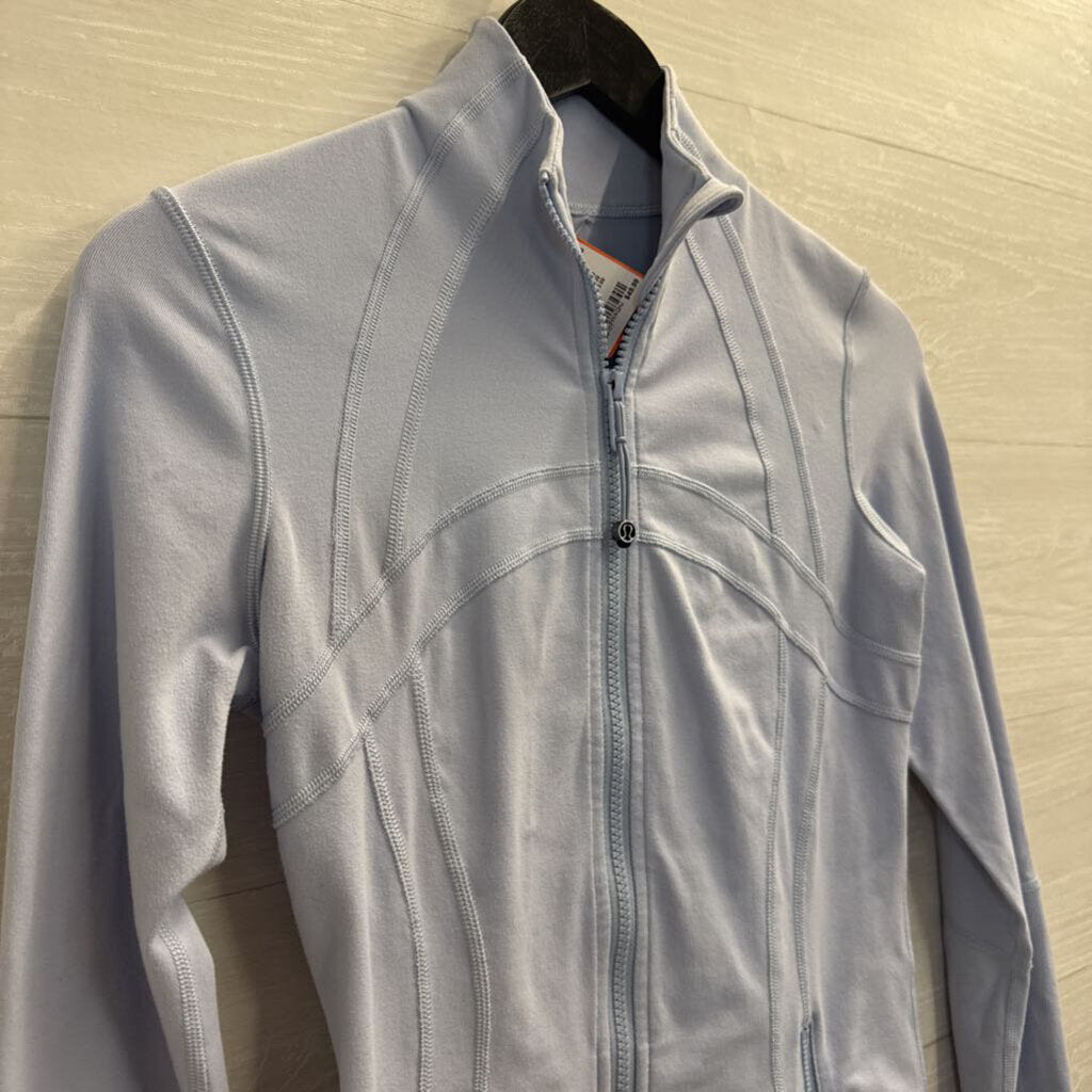 Lululemon Blue Zip Up Define Jacket 6