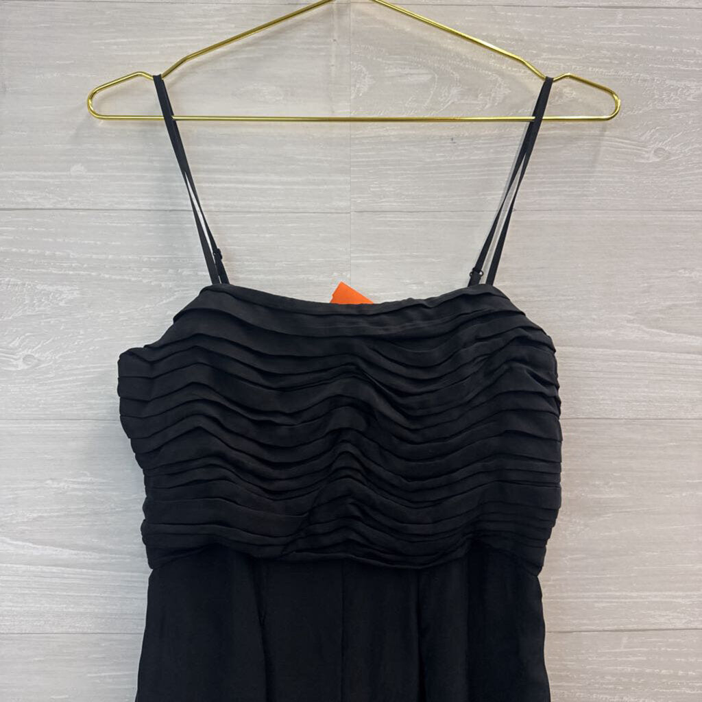 Madewell Black Pleated Top Wide Leg Jumpsuit 2