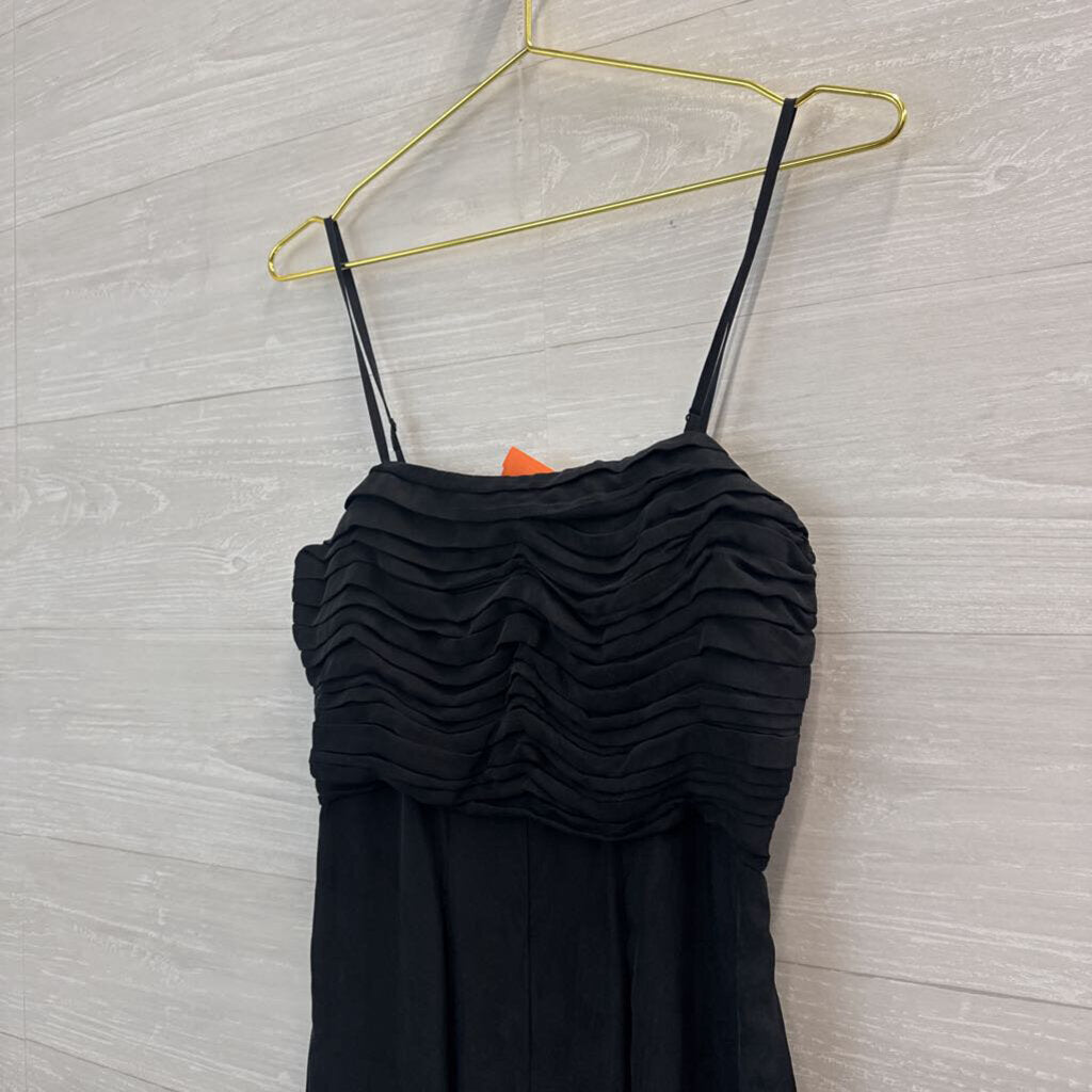 Madewell Black Pleated Top Wide Leg Jumpsuit 2