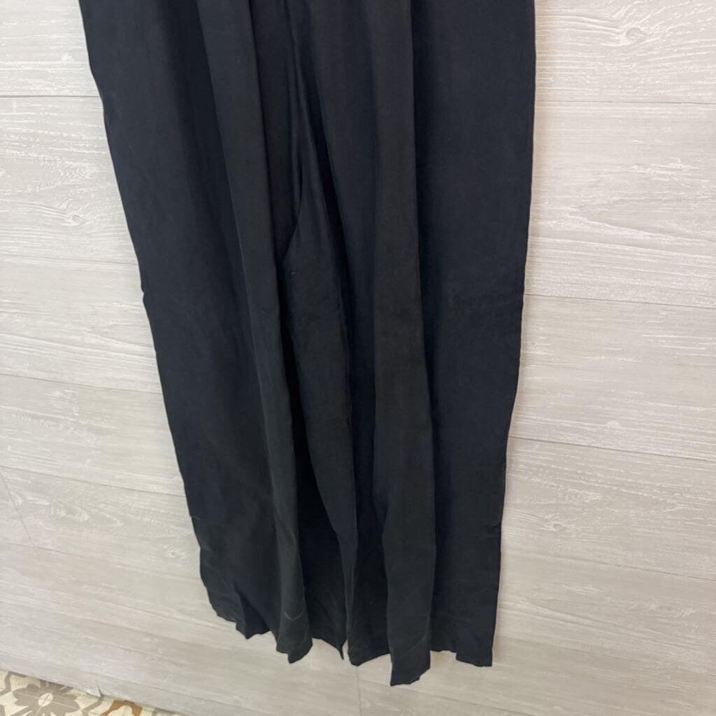 Madewell Black Pleated Top Wide Leg Jumpsuit 2
