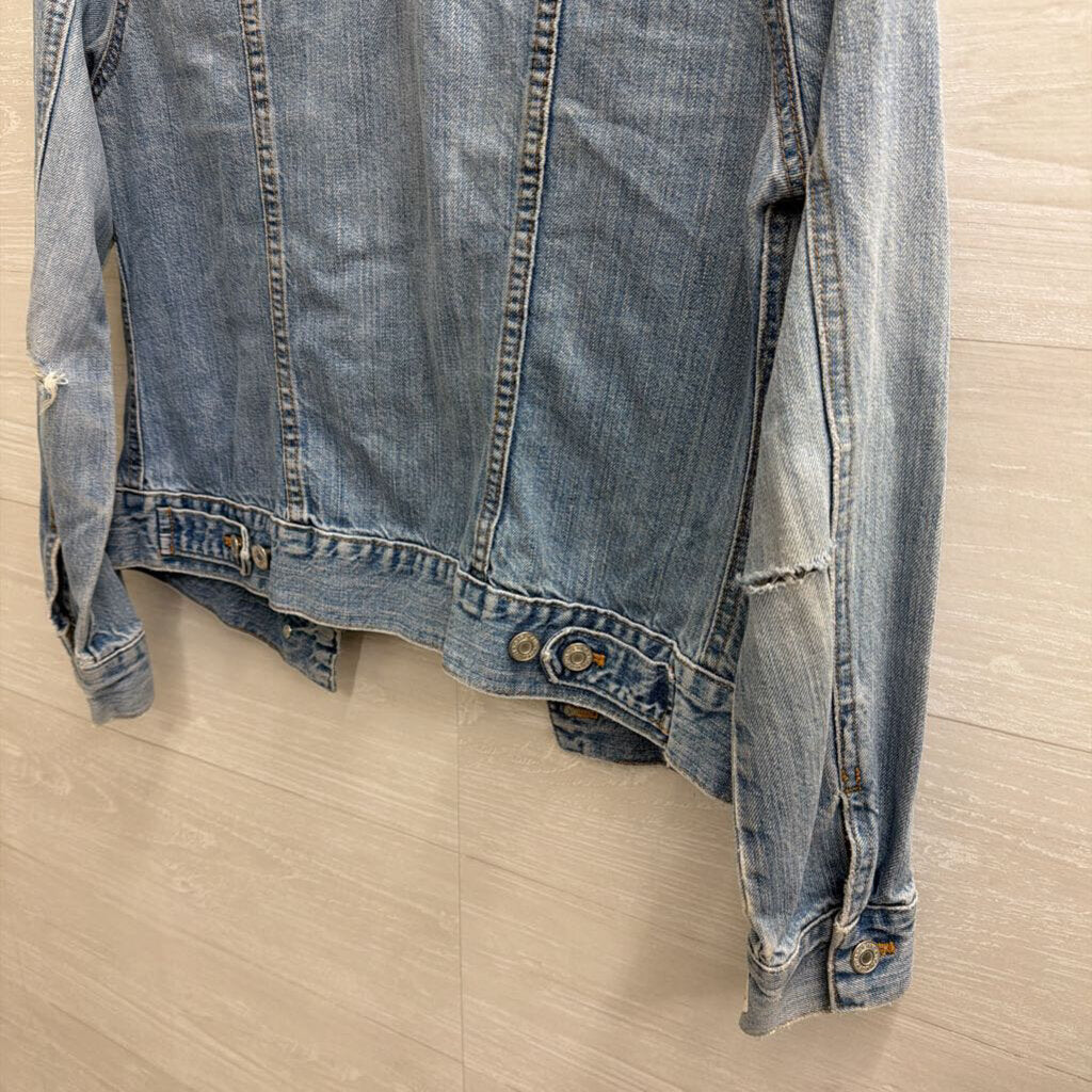 Gap Light Wash Denim Jacket Small