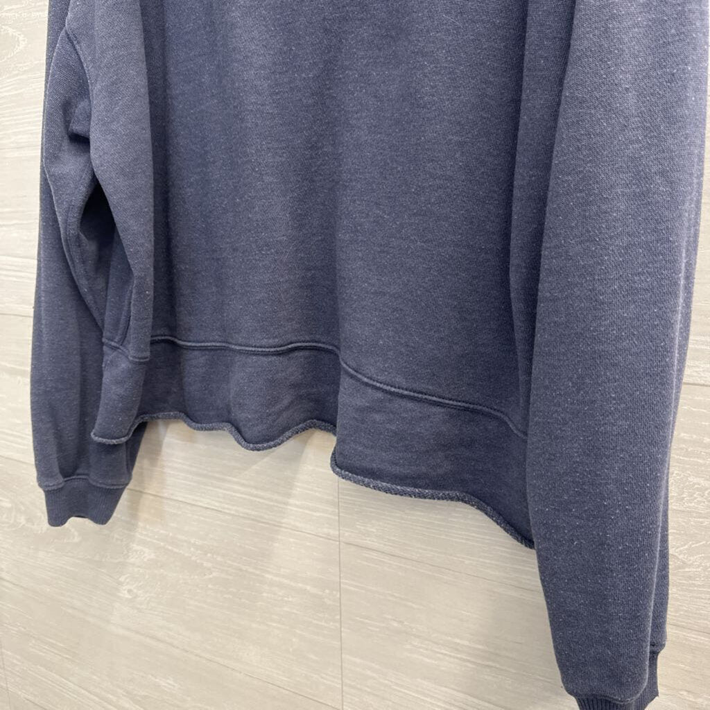 Aerie Blue Long Sleeve Pullover Small