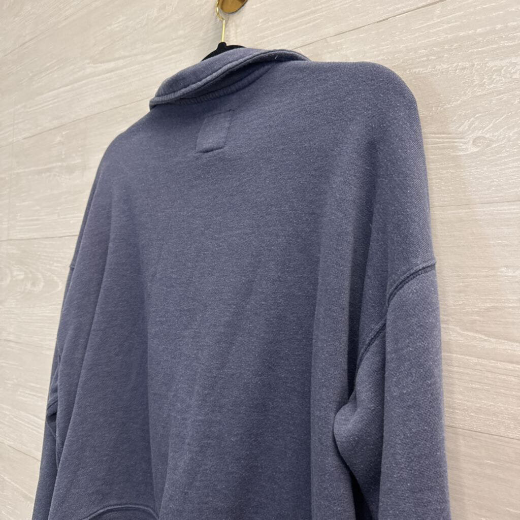 Aerie Blue Long Sleeve Pullover Small