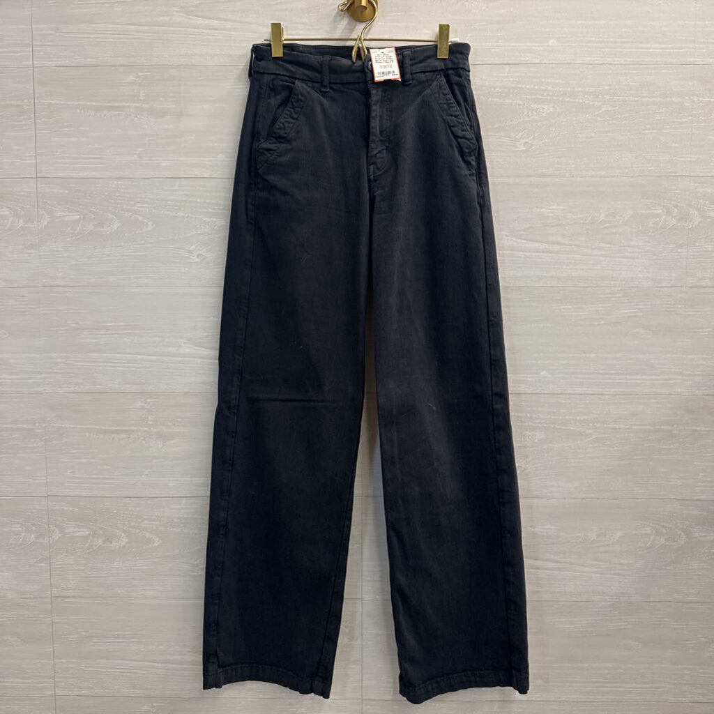 American Eagle Black Wide Leg Pants 2
