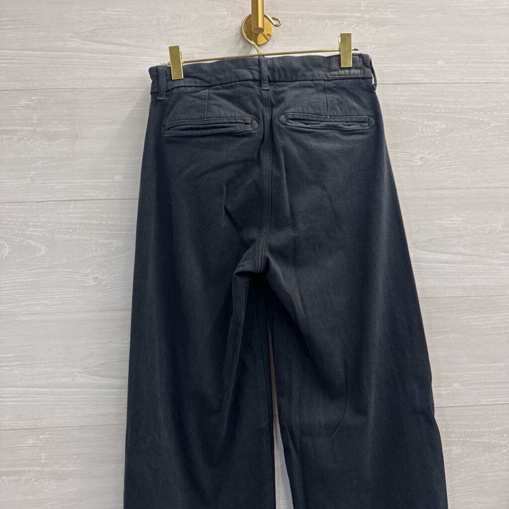 American Eagle Black Wide Leg Pants 2