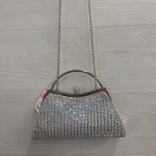 Silver/ Rhinestone Sparkle Purse