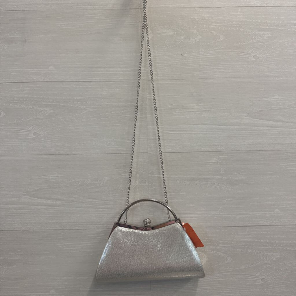 Silver/ Rhinestone Sparkle Purse